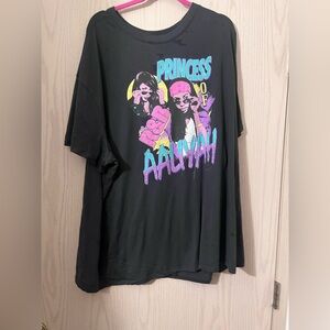 Torrid Aaliyah Princess Graphic Kids T-Shirt - Black